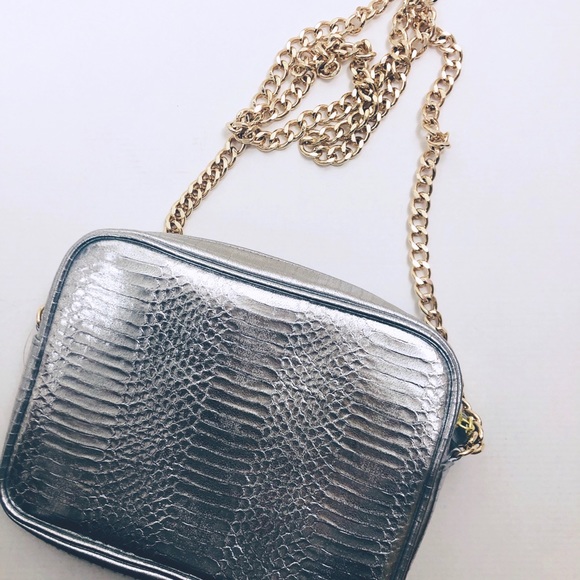 NWT Victorias Secret | Silver Crossbody Bag - Picture 5 of 6